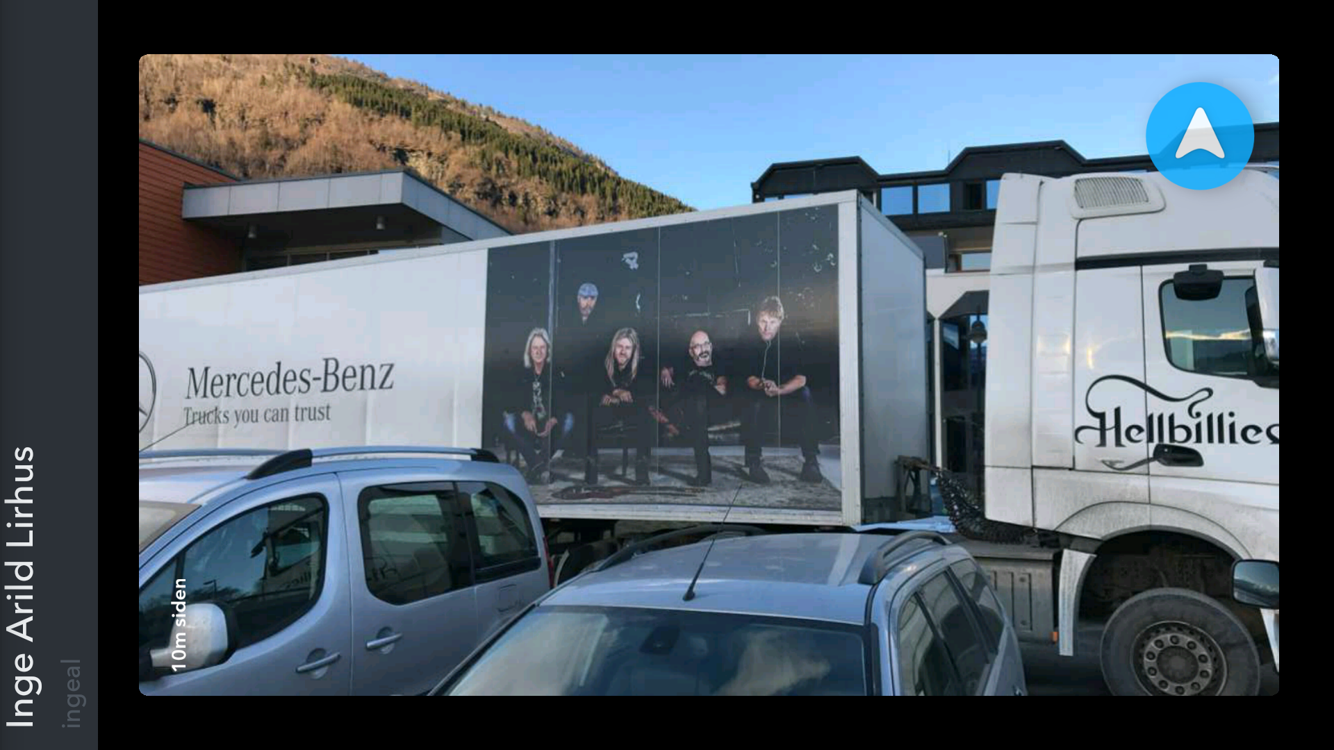 Vossalosjen på konsert med Hellbillies